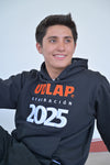 Sudadera negra horizontal graduación 2025