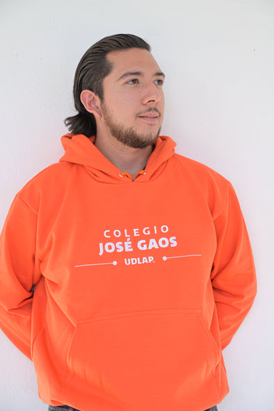 Sudadera naranja Colegio José  Gaos