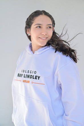 Sudadera blanca  Colegio Ray Lindley