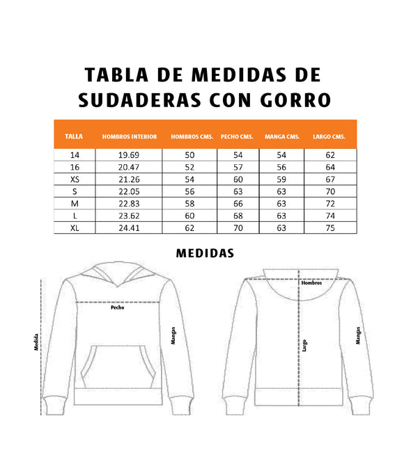 Sudadera negra horizontal graduación 2025