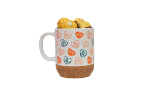 Taza base corcho UDLAP chocolate FERRERO