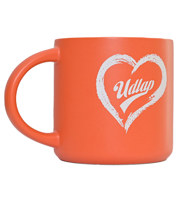 Taza Naranja corazón UDLAP