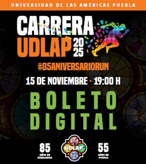 Boleto de inscripción – 85 Aniversario Run - Carrera UDLAP 2025