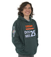 Sudadera verde letras graduación 2025